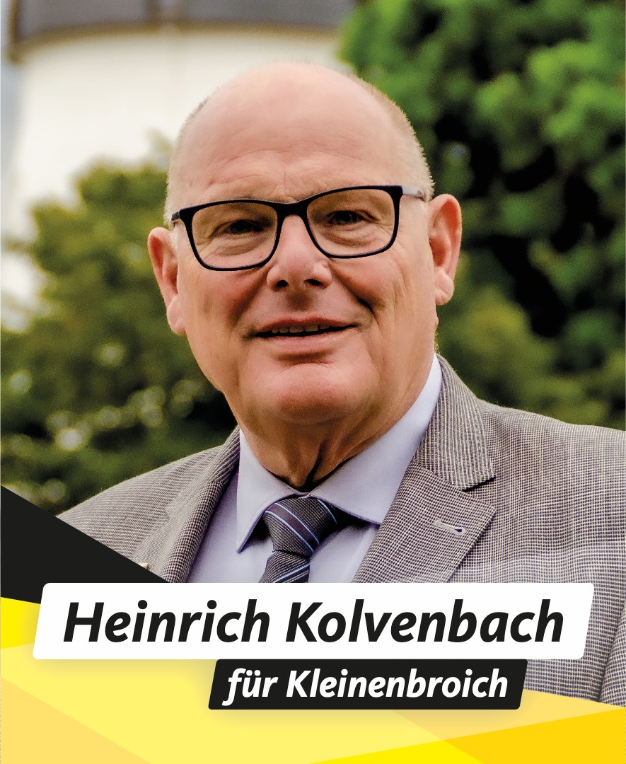Für Sie im Stadtrat Heinrich Kolvenbach