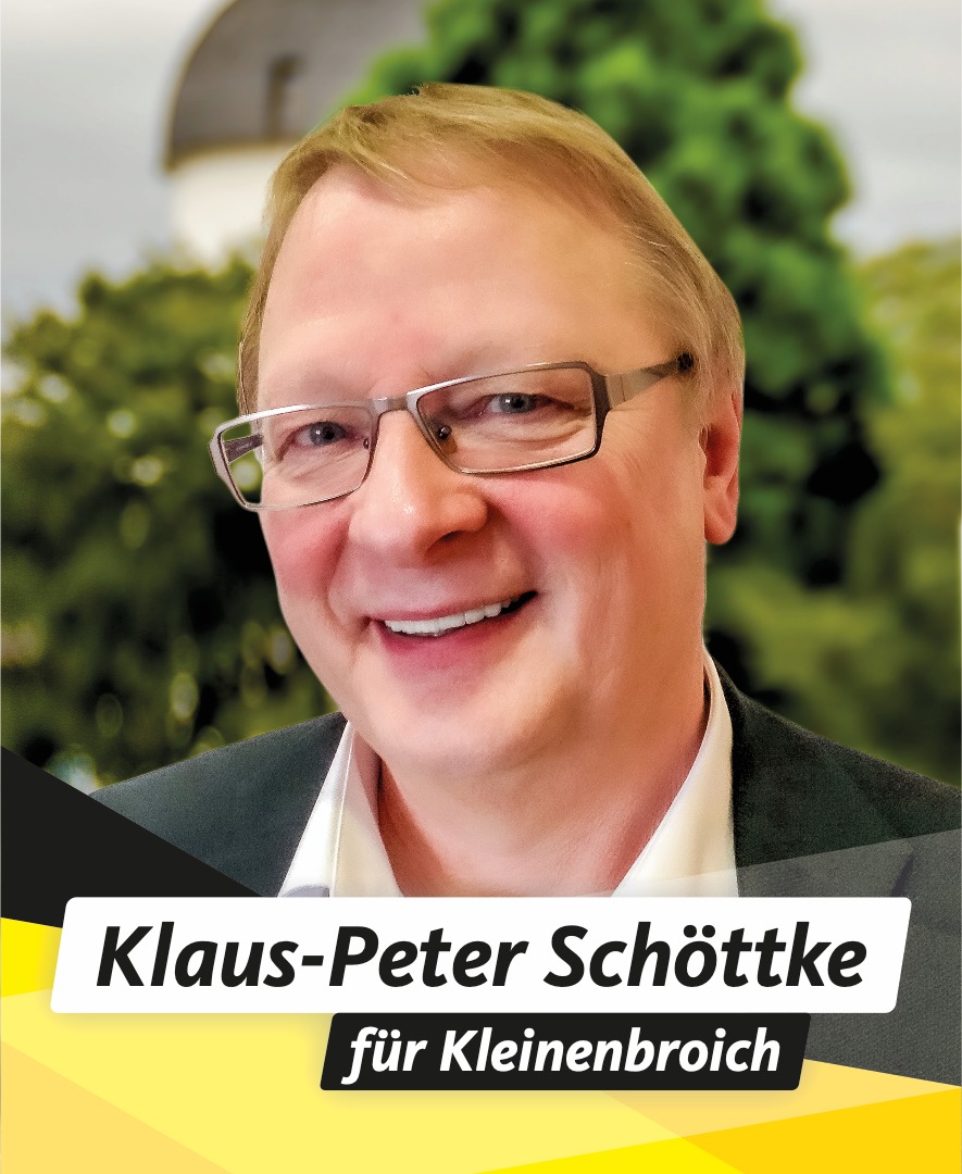 Für Sie im Stadtrat Klaus-Peter Schöttke