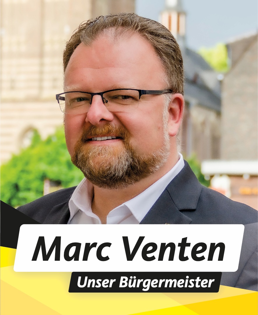 Marc Venten Ihr Bürgermeisterkandidat für Korschenbroich