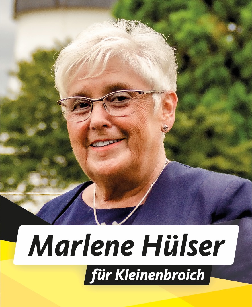 Für Sie im Stadtrat Marlene Hülser
