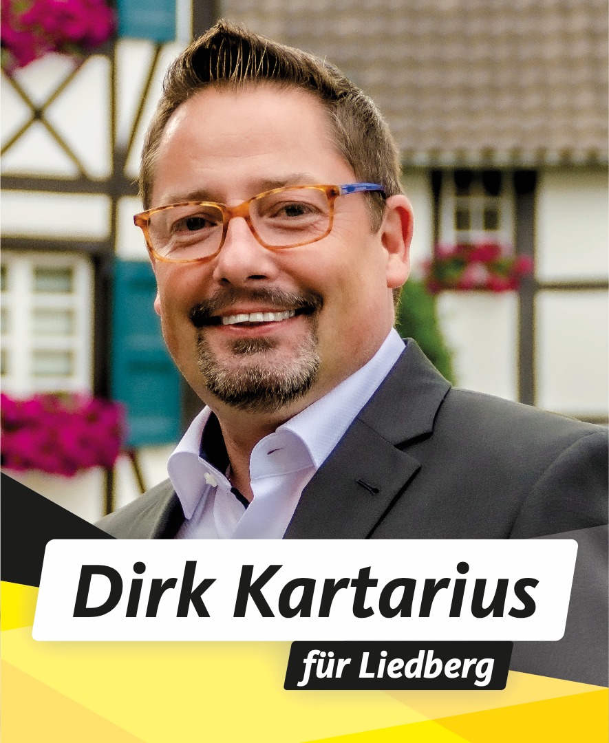 Für Sie in den Stadtrat Dirk Kartarius
