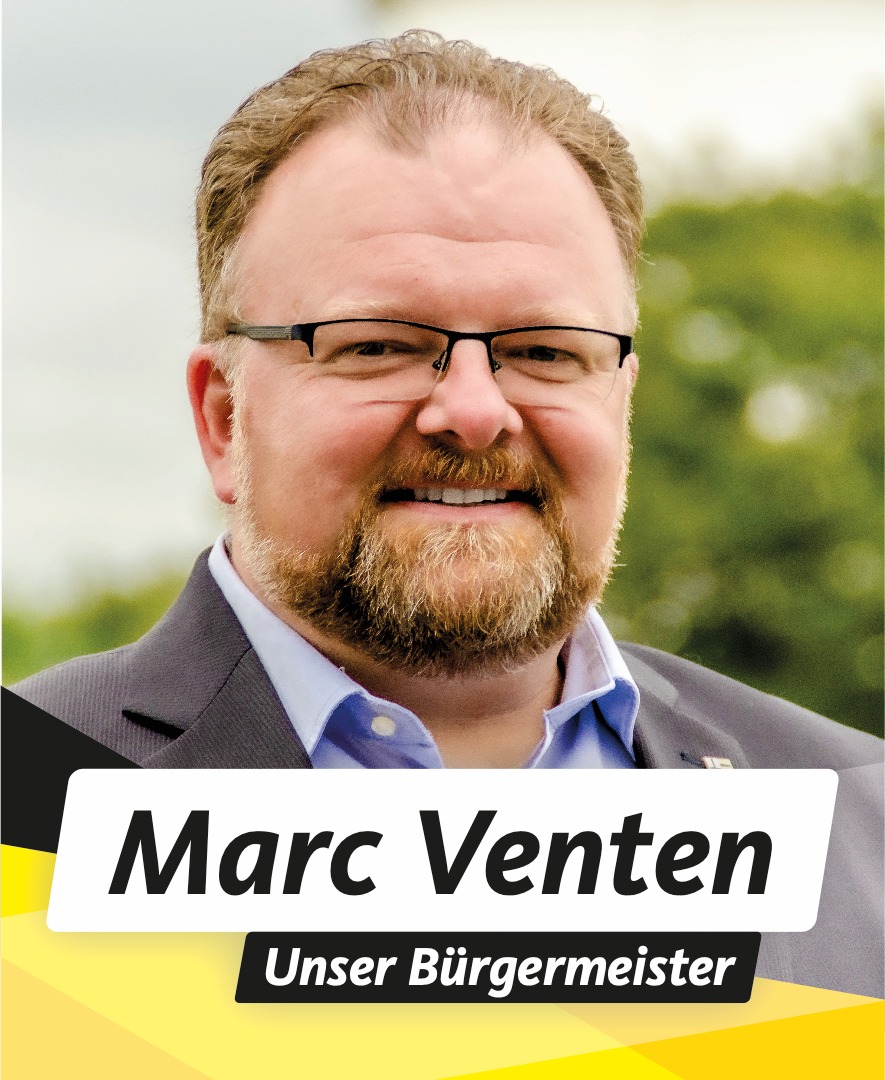 Marc Venten Ihr Bürgermeisterkandidat für Korschenbroich