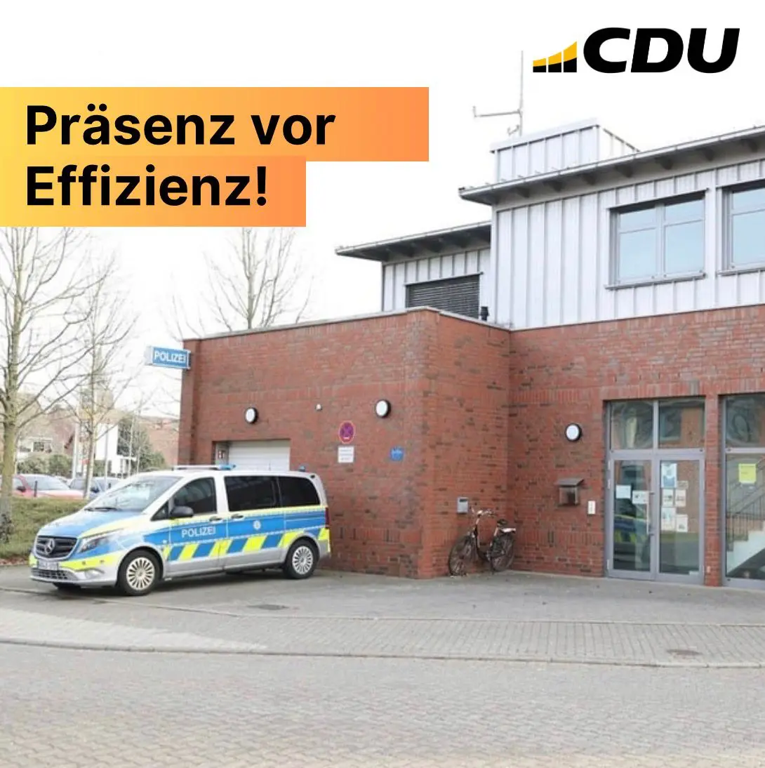 Stellungnahme der CDU Korschenbroich zur Neuorganisation der Polizei 