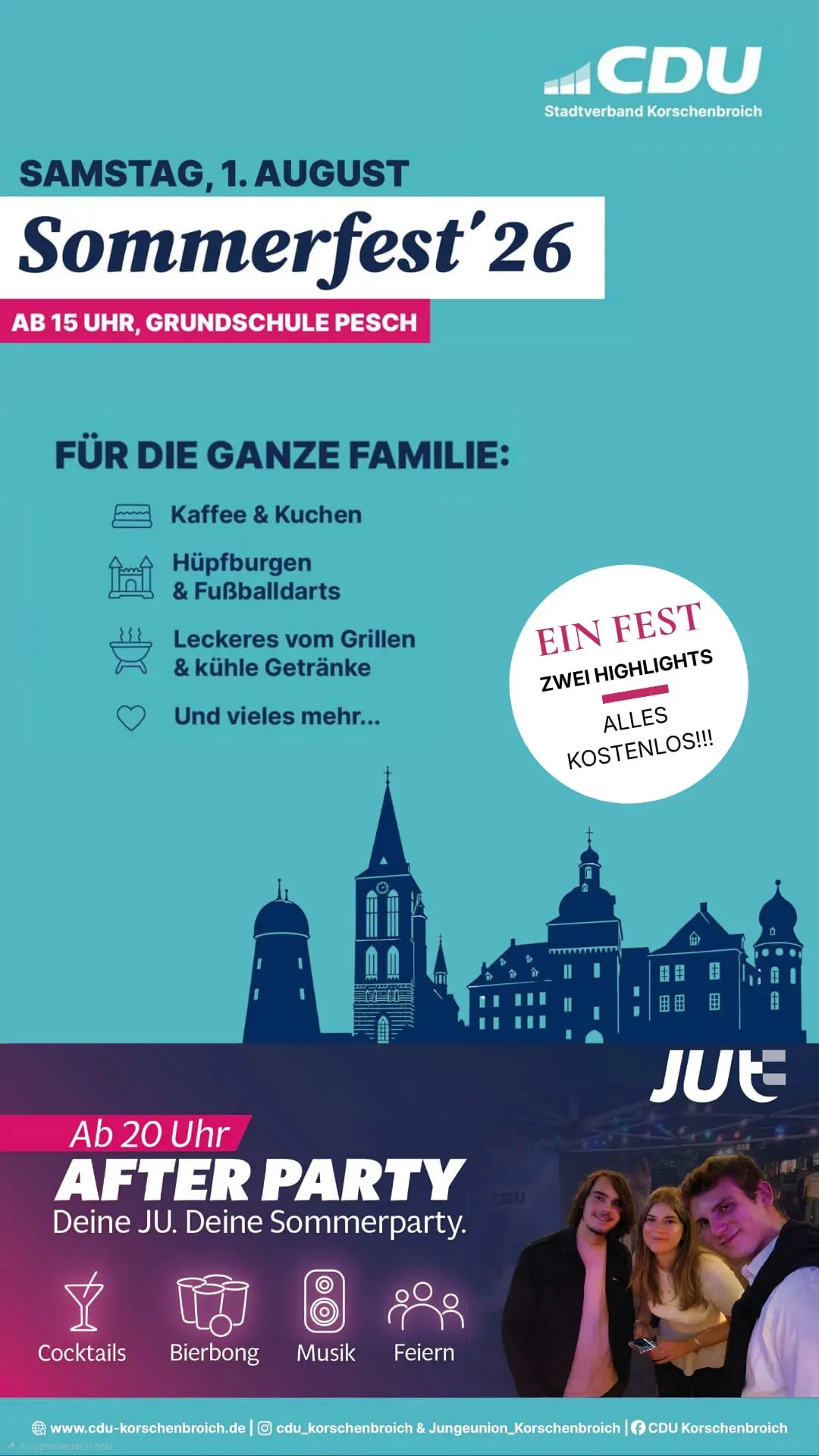 Stellungnahme der CDU Korschenbroich zur Neuorganisation der Polizei 